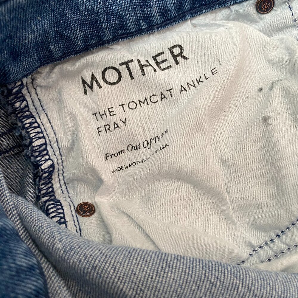 Mother The Tomcat Ankle Fray in From Out of Town - SIZE 27 - Picture 4 of 6